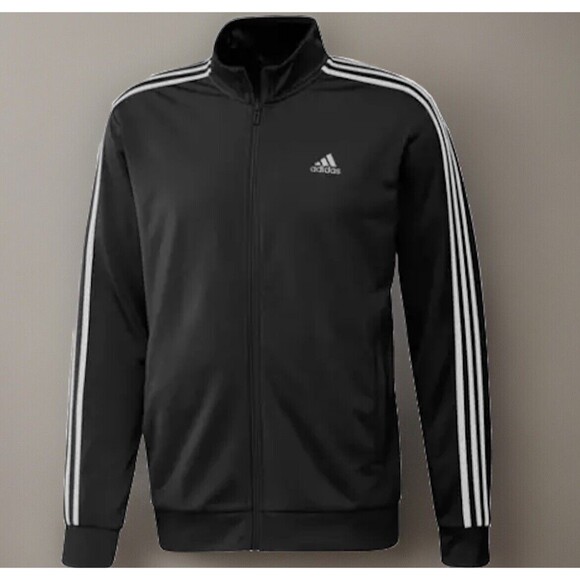 adidas Other - NEW adidas Essentials Three Stripes Warm-Up Track Jacket Men's Medium Size M
